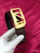 AAA Replica Ermenegildo Zegna Brown Leather Belt - Yellow Gold Buckle (2)_th.jpg